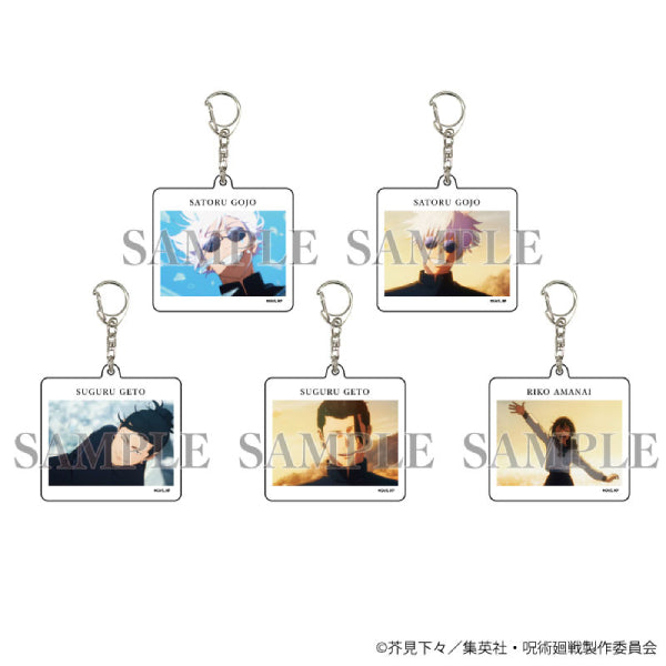 Acrylic Key Ring Jujutsu Kaisen Kaigyoku Gyokusetsu 11 (Scene Picture Illust) (Set of 5) 咒術迴戰 懷玉 玉折 鎖匙扣 吊飾 掛飾 Mappa
