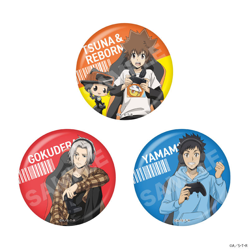 Katekyo Hitman Reborn! Game Streamer Style Ver. Badge 01 (set of 9) 家庭教師