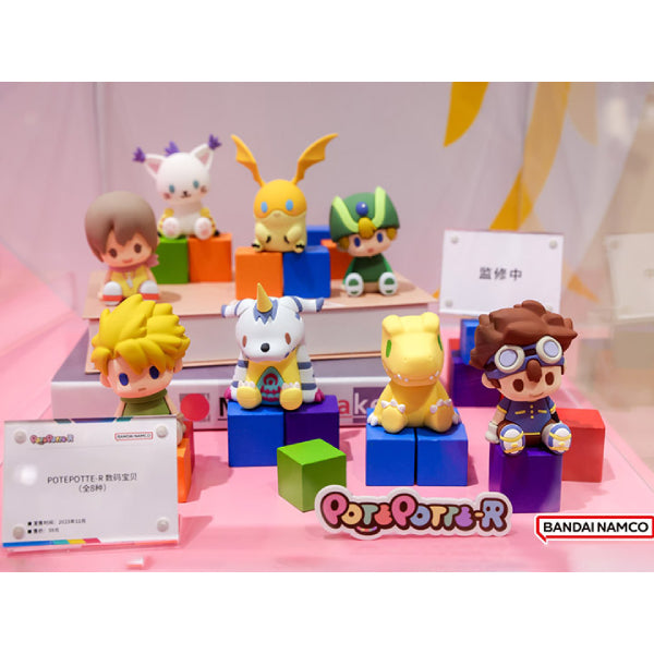 POTEPOTTE-R DIGITAL MONSTER ADVENTURE (set of 8) 數碼暴龍 亞古獸 加布獸 巴達獸 迪路獸 太一 大和 高石岳 石田猛 八神光 嘉兒