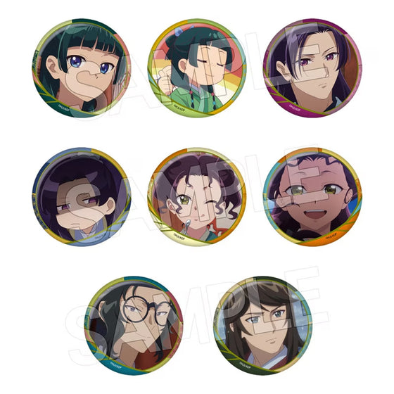 The Apothecary Diaries Hundred Faces Can Badge Vol.4 B (set of 8) 藥師 藥屋 少女 的 獨語 呢喃 貓貓 壬氏