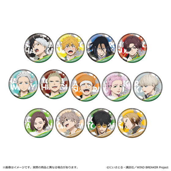 WIND BREAKER Hologram Can Badge (set of 13) 防風少年 防風鈴 襟章 徽章
