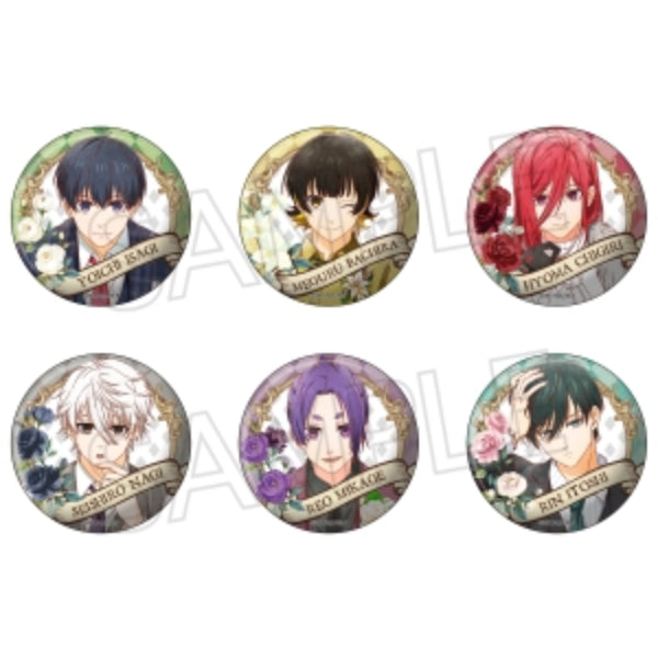 Blue Rock Vintage Series -Throne- Can Badge (set of 6) 藍色監獄 Blue Lock 襟章