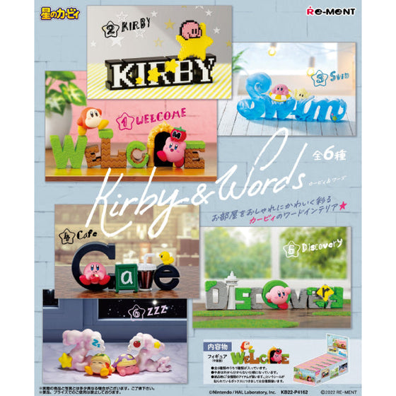 REMENT - 星之卡比 Kirby & Words (set of 6) (2023 Oct Resale ver.)