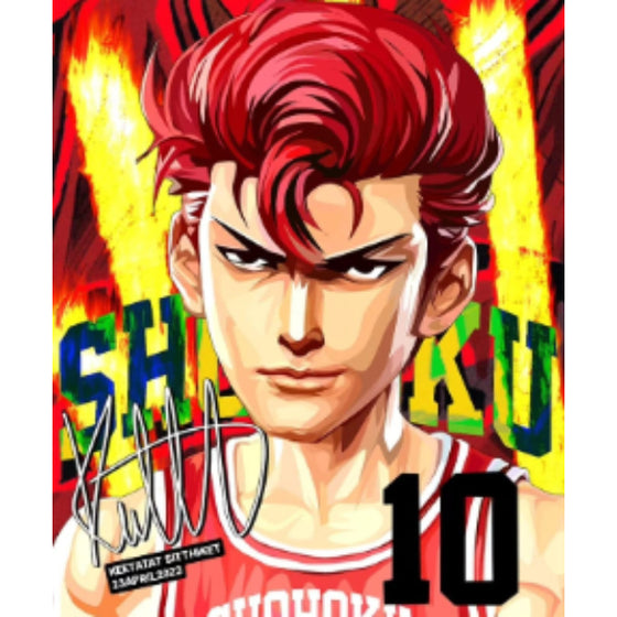 Pop Art Wall Decoration Drawing (Hanamichi Sakuragi) 男兒當入樽 灌篮高手 櫻木花道 掛畫