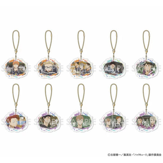 Haikyu!! Protect Clear Charm 4th Match (set of 10) 排球少年 鎖匙扣 吊飾 掛飾