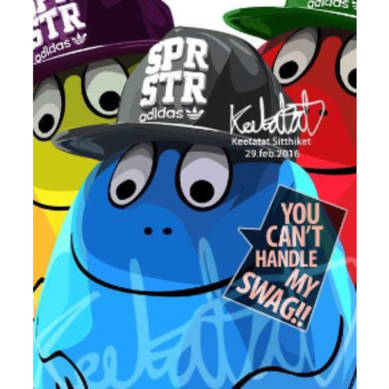 Pop Art Wall Decoration Drawing (You Can't Handle My Swag) 掛畫