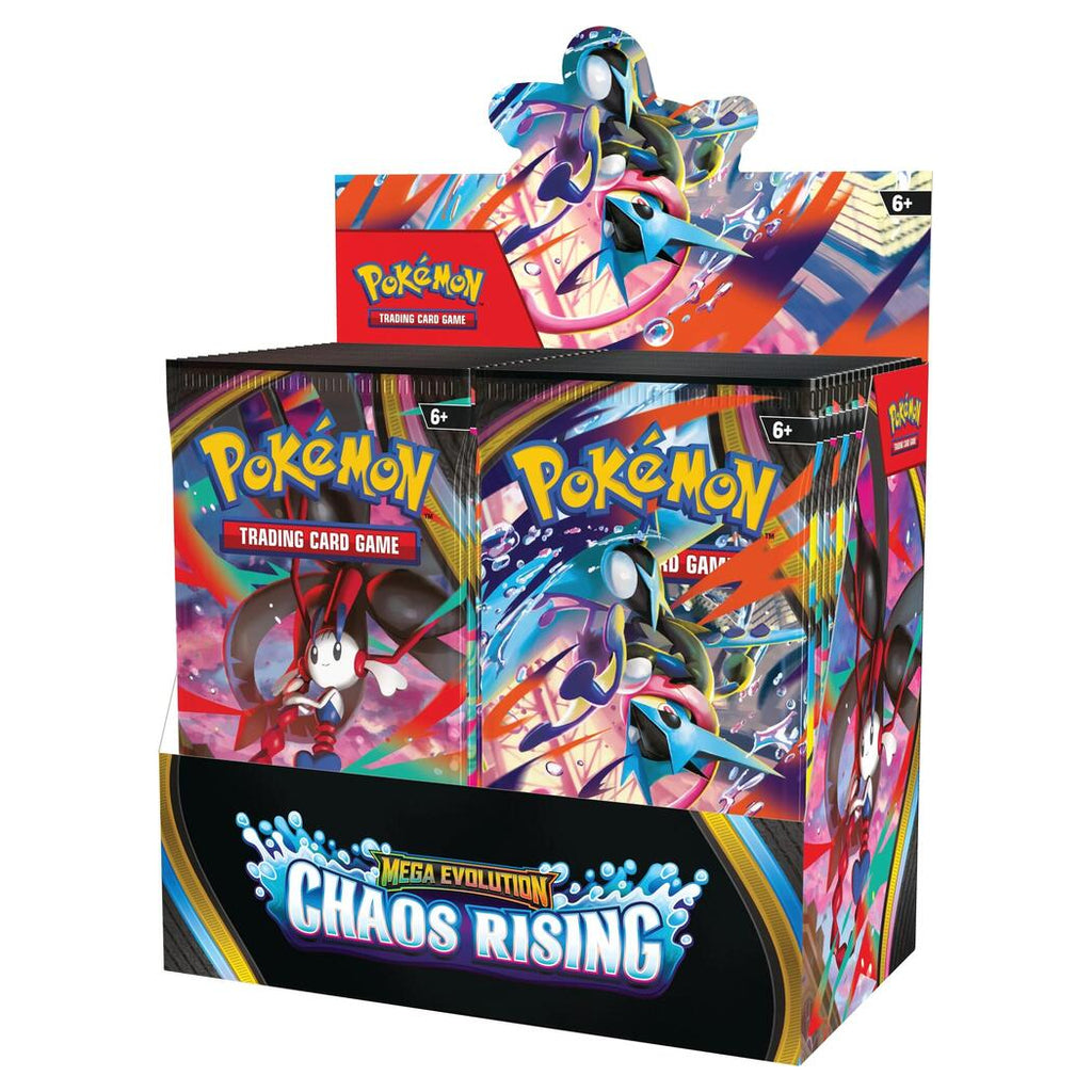 Mega Evolution Booster Box - ME04: Chaos Rising (ENG ver.) 寵物 小 精靈 寶可夢 卡牌 忍蛙