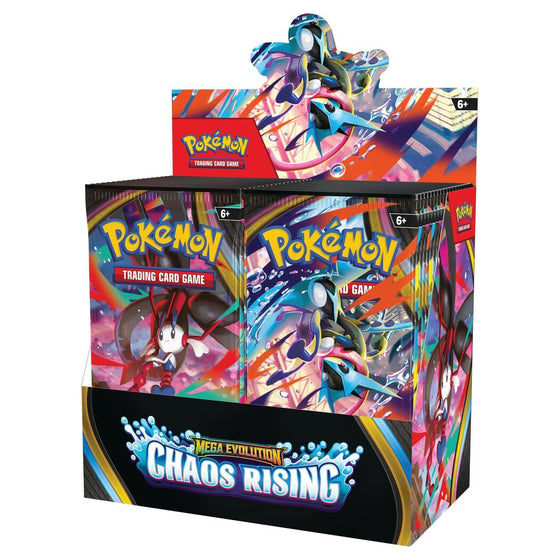 Mega Evolution Booster Box - ME04: Chaos Rising (ENG ver.) 寵物 小 精靈 寶可夢 卡牌 忍蛙