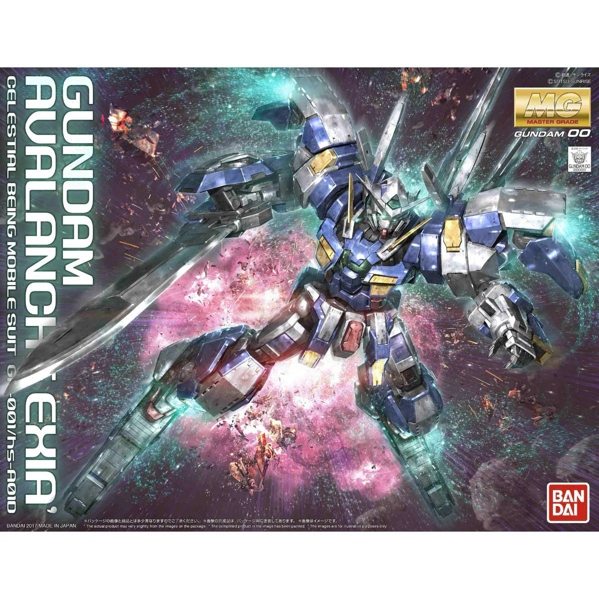 MG 1/100 GN-001 GUNDAM AVALANCHE EXIA DASH 機動戰士 高達 艾斯亞