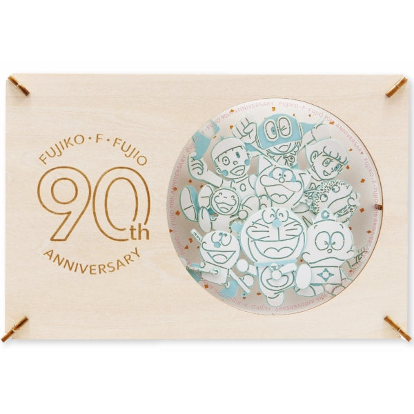 PT-WL21 PAPER THEATER Fujiko F. Fujio 90th Anniversary Wood Style - FUJIKO・F・FUJIO 90TH 藤子・F・不二雄 多啦A夢 叮噹 親親小樂基 波仔 大耳鼠 紙劇場 木質