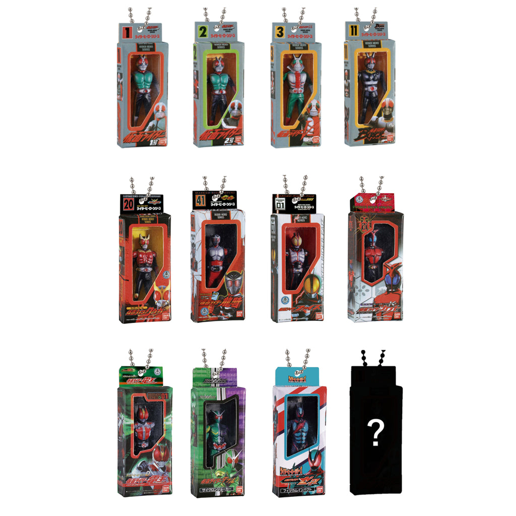 KAMEN RIDER SOFVI PACKAGE CHARM SHOKUGAN BOX W/O GUM (set of 12) 幪面超人