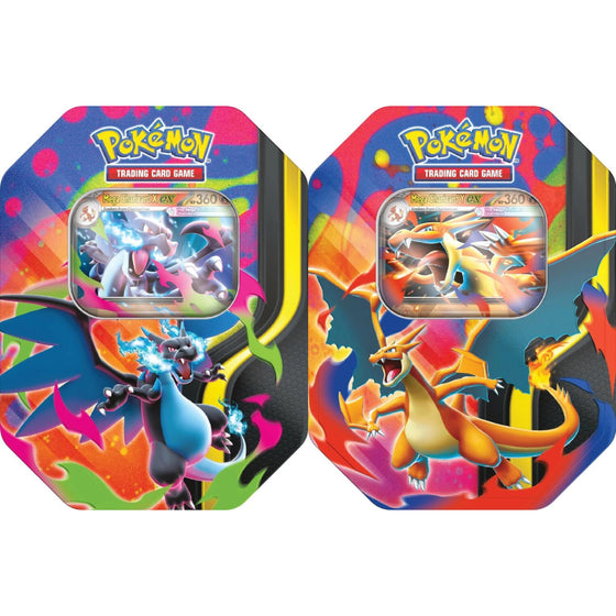 Mega Charizard Tin (Mega Charizard X / Y) 寵物小精靈 寶可夢 卡牌