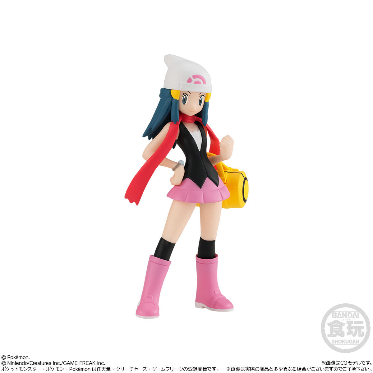 POKÉMON SCALE WORLD SINNOH REGION DAWN (DP Ver) W/O GUM 寵物小精靈 寶可夢 小光 神奧地區