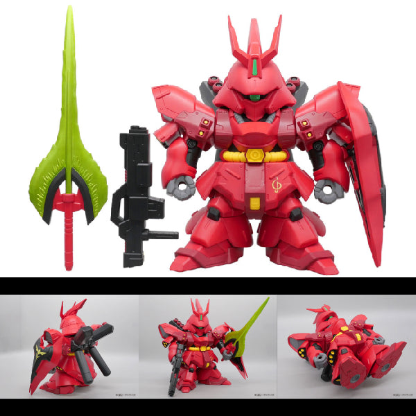 Jumbo sofbi figure SD Sazabi 機動戰士 沙煞比 沙薩比