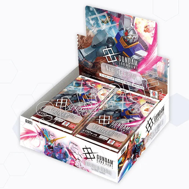 Gundam Card Game Booster Pack Newtype Rising [GD01] (2025 Oct resale ver.) 機動戰士 高達 卡牌