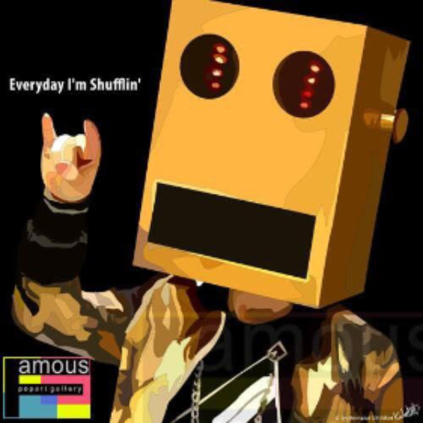 Pop Art Wall Decoration Drawing (Shufflin) 掛畫