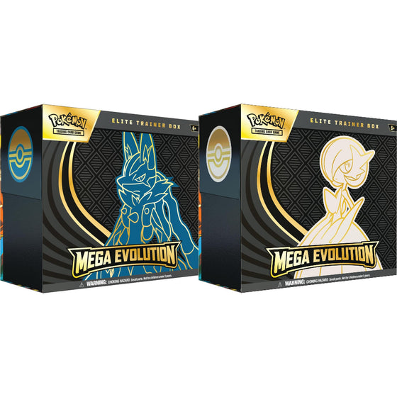 Mega Evolution Elite Trainer Box ME01 (MEG) (ENG ver.) (Mega Lucario / Mega Gardevoir) 寵物小精靈 寶可夢 卡牌