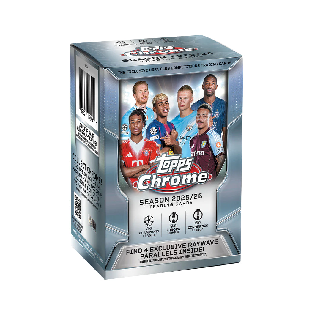 2025-26 Topps Chrome UCC Value 足球 收藏 卡牌