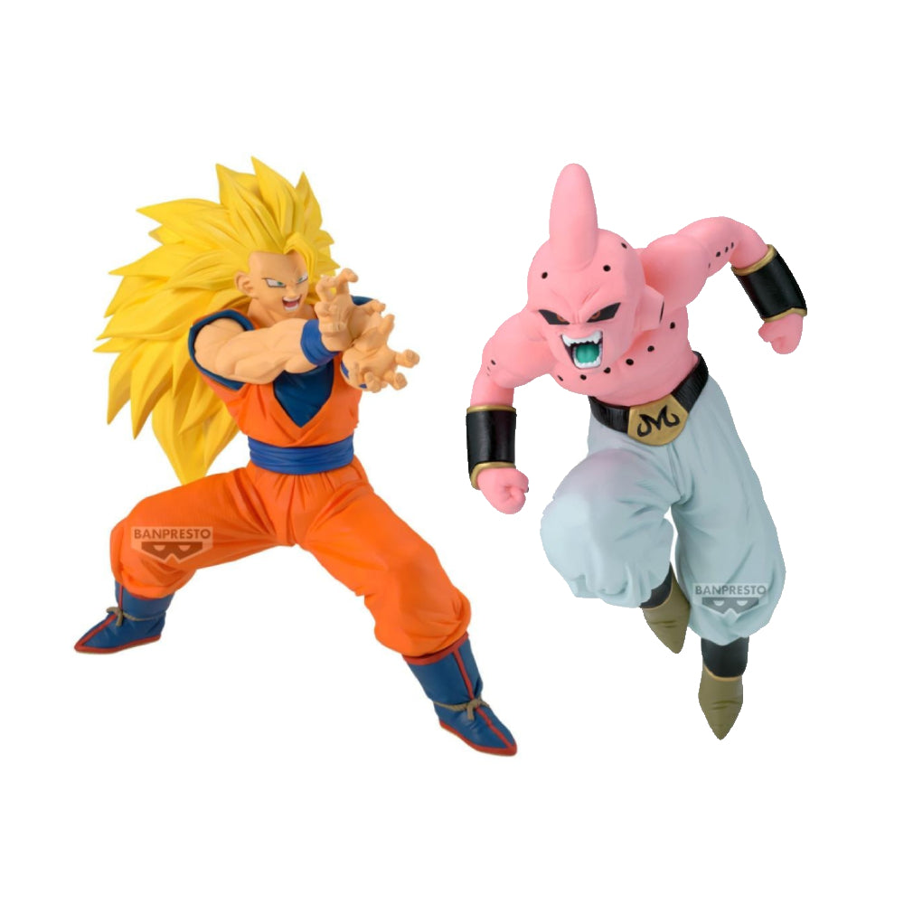 [MATCH MAKERS] DRAGON BALL Z SUPER SAIYAN 3 SON GOKU VS MAJIN BUU PURE 龍珠 孫悟空 魔人 布歐