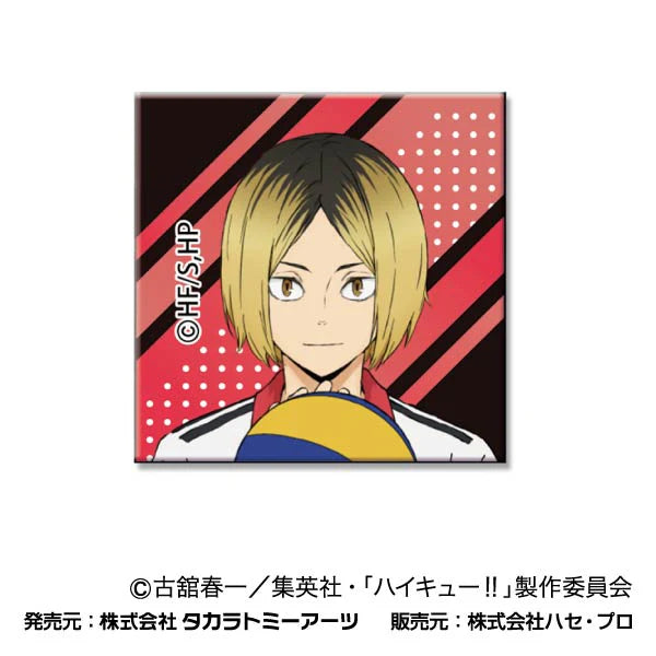 AreCore Puchi CAN Badge Haikyuu!! Vol.3 Nekoma High School (box of 48 packs) (Nov 2024 resale ver.) 排球少年 音駒 襟章