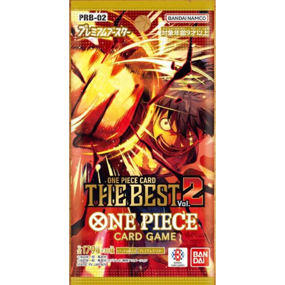 ONE PIECE CARD GAME Premium Booster ONE PIECE CARD THE BEST 2【PRB-02】卡牌 海賊王 補充包 ONE PIECEカードゲーム