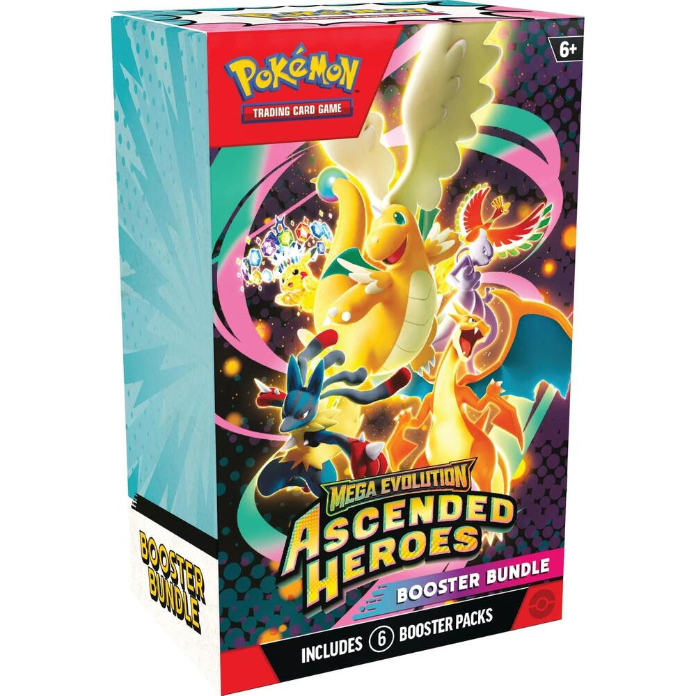ME2.5 Ascended Heroes Booster Bundle (pack of 6) 寵物小精靈 寶可夢 卡牌