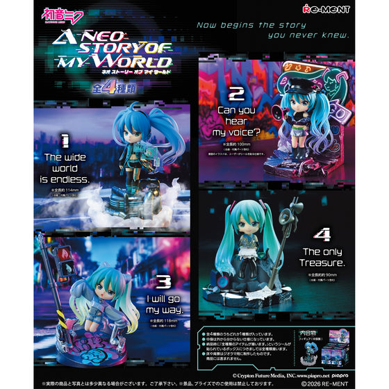 REMENT - HATSUNE MIKU Neo Story (set of 4) 初音 未來