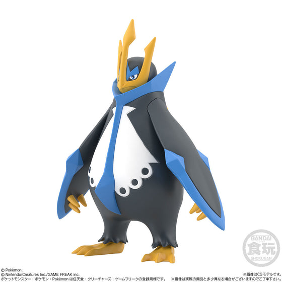 POKÉMON SCALE WORLD SINNOH REGION EMPOLEON W/O GUM 寵物小精靈 帝王拿波 神奧地區