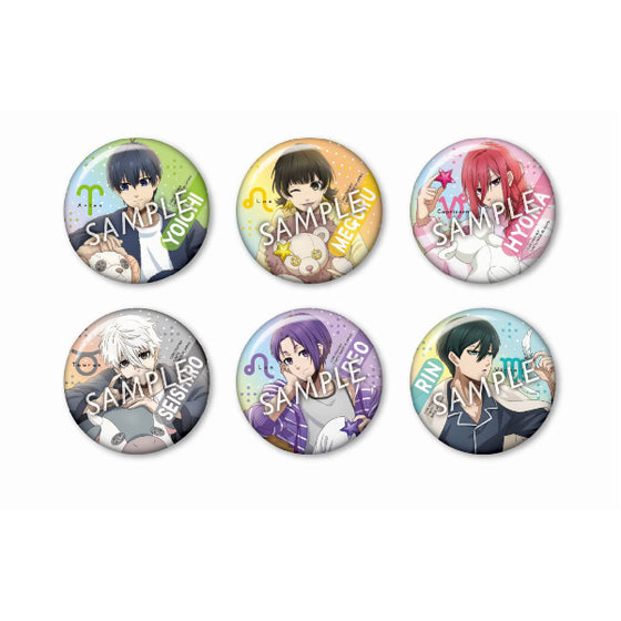 Blue Lock Karapare Constellation Can Badge (set of 6) 藍色監獄 襟章