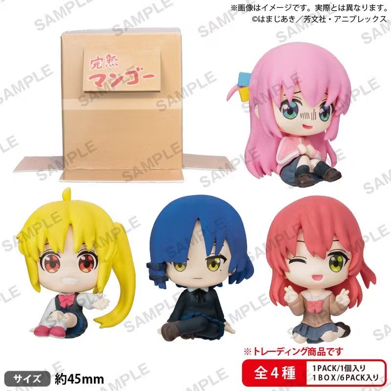 Bocchi the Rock! Can hide in cardboard! Cable tie sitting figure BOX version (box of 6) 孤獨搖滾