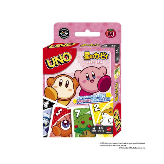 Uno Kirby 卡牌 星 之 卡比