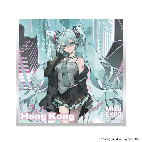 《MIKU EXPO 2025》ASIA POP UP SHOP GOODS - City Exclusive Acrylic Shikishi 初音 未來 色紙