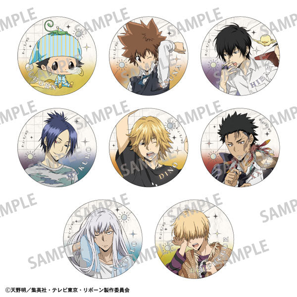 Reborn! Trading Metal Tin Badge Morning Routine (set of 8) 家庭教師 襟章 叭唧 徽章