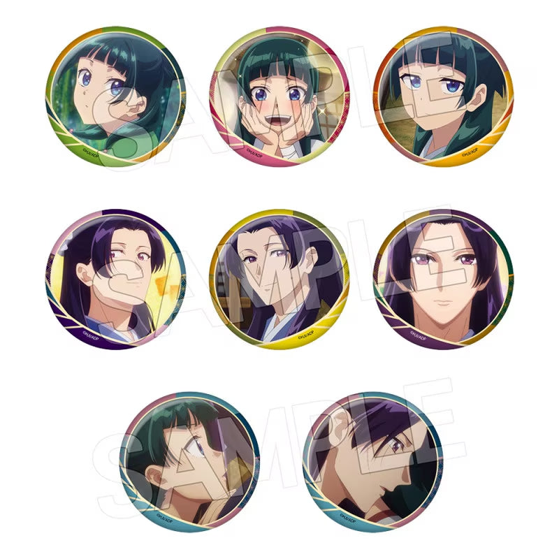 The Apothecary Diaries Hundred Faces Can Badge Vol.4 A (set of 8) 藥師 藥屋 少女 的 獨語 呢喃 貓貓 壬氏