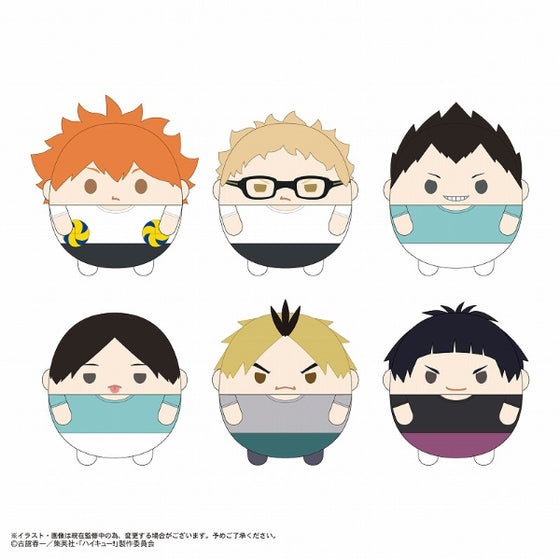 Haikyu!! Fuwakororin vol.9 (set of 6) 排球少年 胖胖