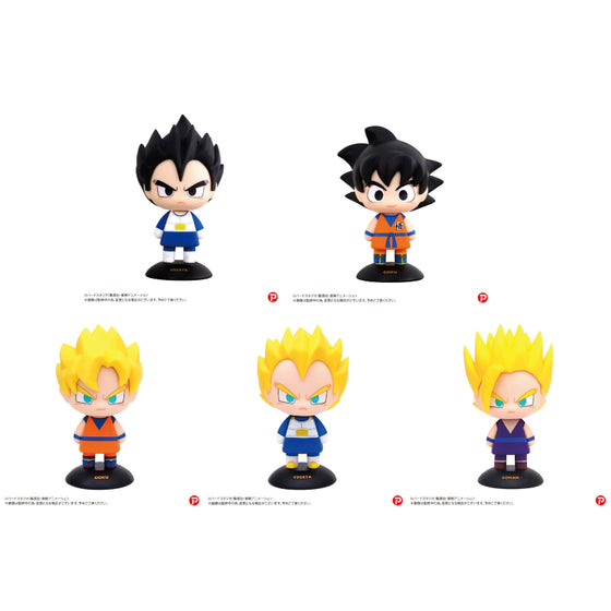 Yura Yura Head Dragon Ball Z (Son Goku / Vegeta / Son Goku (Super Saiyan) / Vegeta (Super Saiyan) / Son Gohan (Super Saiyan 2)) 龍珠Z (孫悟空 / 比達 / 孫悟空 (超級撒亞人) / 比達 (超級撒亞人) / 孫悟飯 (超級撒亞人))