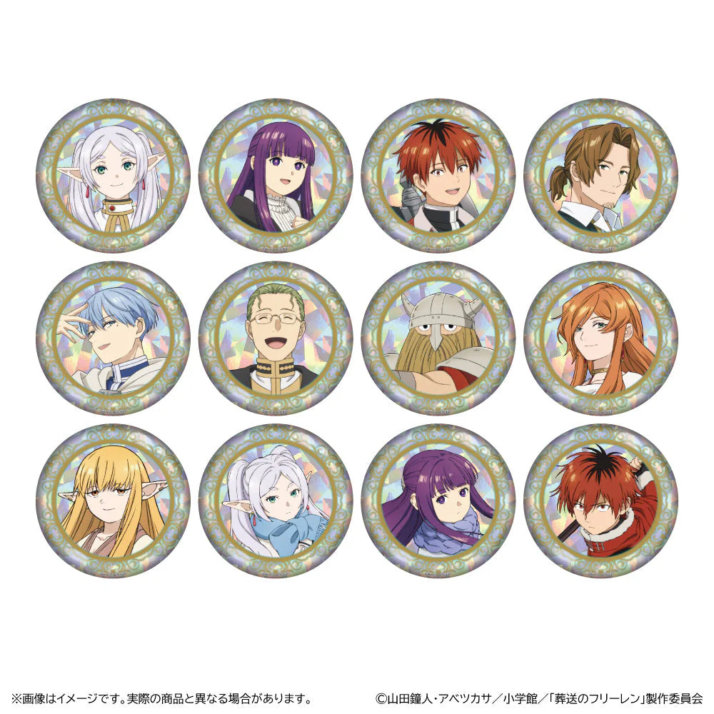 Frieren Beyond Journey's End Season 2 Trading Hologram Can Badge (pack of 12) 葬送的芙莉蓮 襟章