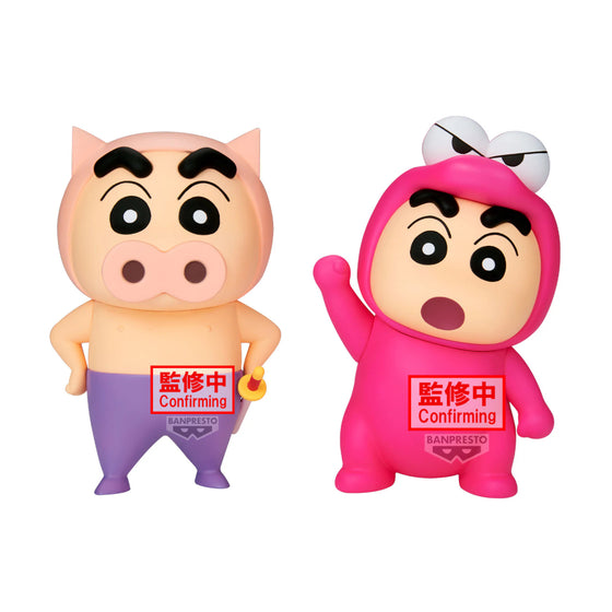 CRAYON SHINCHAN COSPLAY FIGURE (BURIBURI ZAEMON / WANI YAMA SAN) 蠟筆小新