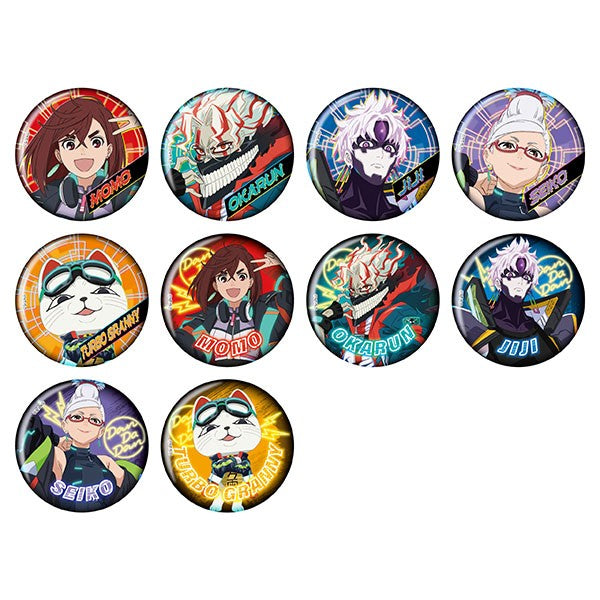 Dandadan Glitter Can Badge Collection (CYBER PUNK) (pack of 10) 膽大黨 襟章