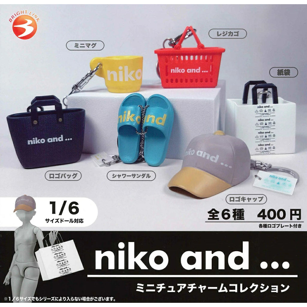 niko and… Miniature Charm Collection (box of 12) 吊飾