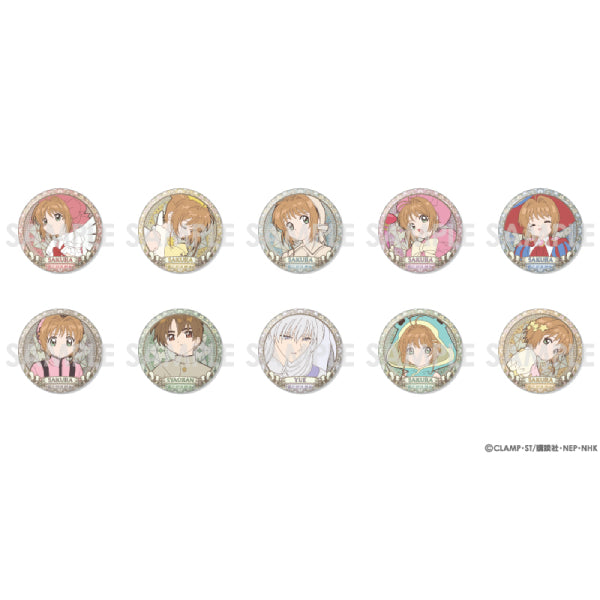 Cardcaptor Sakura Trading Holographic Badges Vol.1 (set of 10) 百變小櫻 襟章 徽章