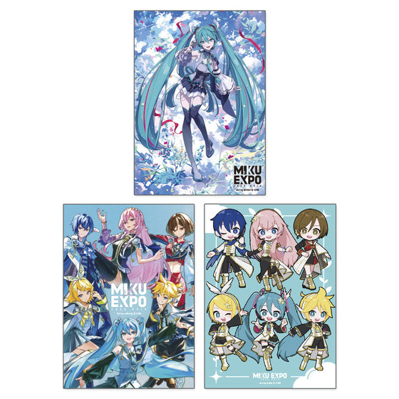 《MIKU EXPO 2025》 ASIA POP UP SHOP GOODS - Post Card Set (Set of 3) 初音 未來