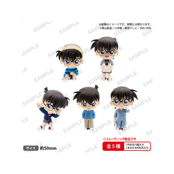 THE BOX Detective Conan Lots Of Conan Collection Figures (box of 6) 名偵探 柯南