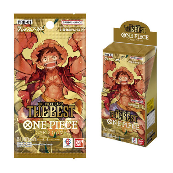 ONE PIECE CARD GAME Premium Booster ONE PIECE CARD THE BEST [PRB-01] 卡牌 海賊王 補充包 (End of OCT 2024 ver.)