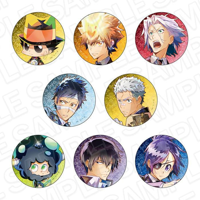 Katekyo Hitman REBORN! Can Badge PALE TONE series A Future Choice ver. (set of 8) 家庭教師 襟章 徽章