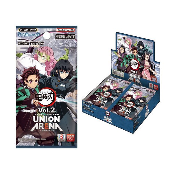 UNION ARENA Booster Pack Demon Slayer Vol.2【EX05BT】(box of 16 packs) 鬼滅之刃 卡牌 咭包