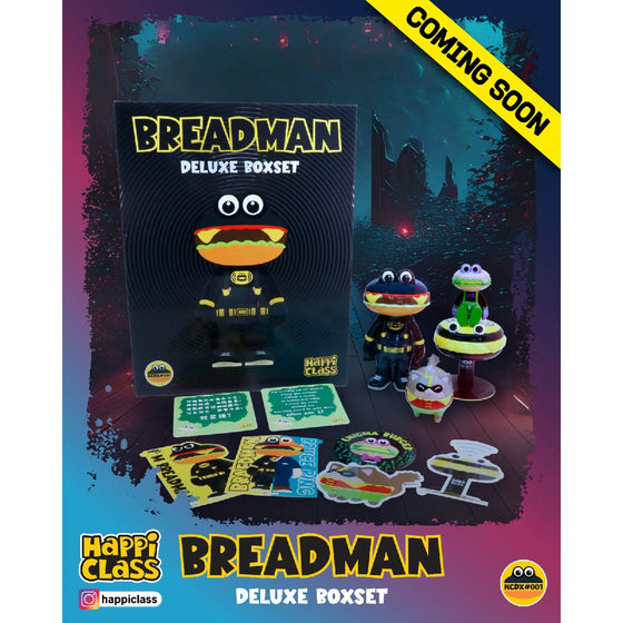 Happi Class - HCDX#001 Breadman Deluxe Box set 漢堡君 漢堡俠