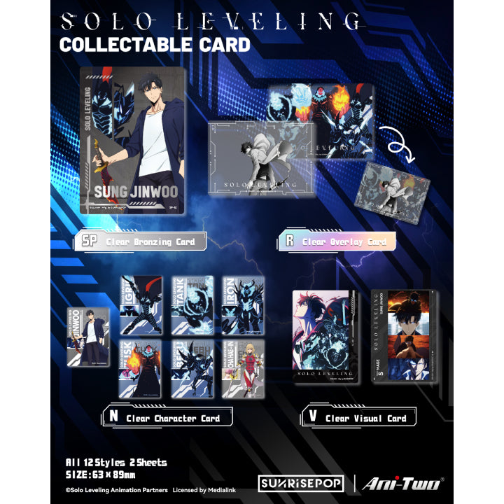 Solo Leveling - Collectible Card (pack of 6) 我獨自升級