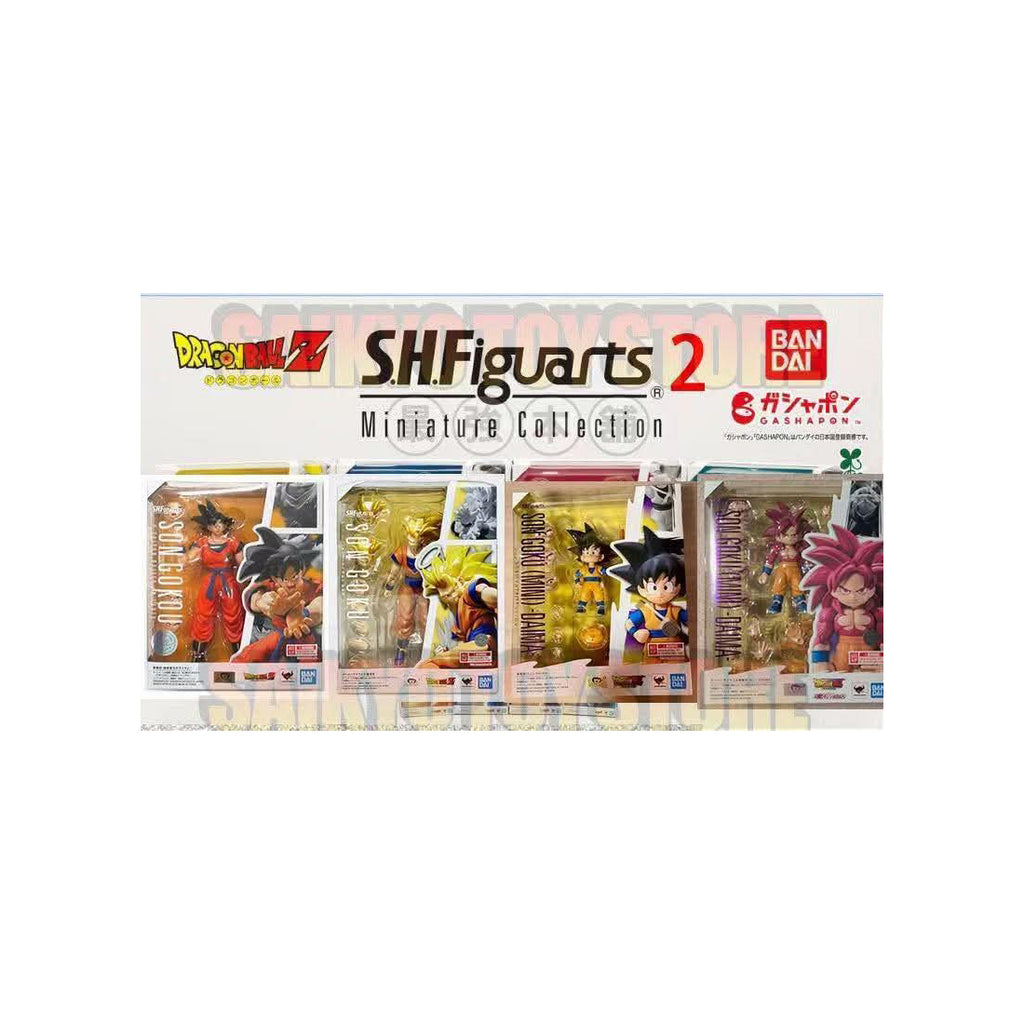 DRAGON BALL S.H.FIGUARTS MINIATURE COLLECTION 2 (set of 4) 龍珠 撒亞人