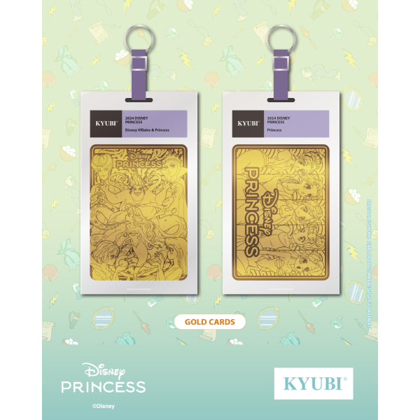 KYUBI Card Charm Collection series 2 - Disney Princess 迪士尼公主 收藏卡 掛飾